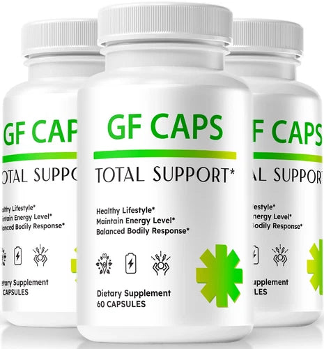 (3 Pack) GF Caps -  Advanced Formula to Support Healthy Blood Circulation
