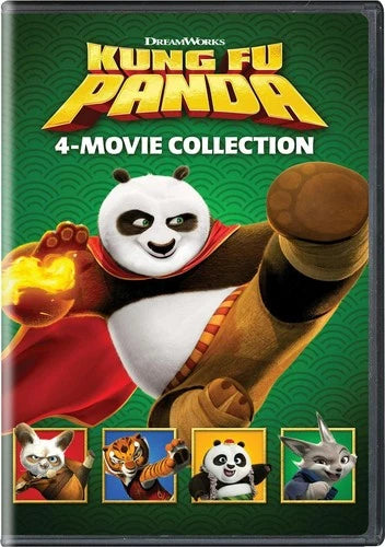Kung Fu Panda 4 Movie Collection DVD