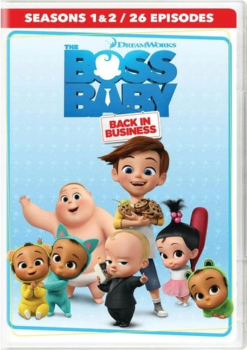 The Boss Baby - Back in Business Season 1-2 DVD Pierce Gagnon