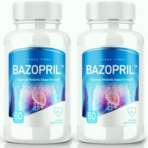 (2 Pack) Bazopril Advanced Metabolic Pills to Support Healthy Blood Sugar Levels