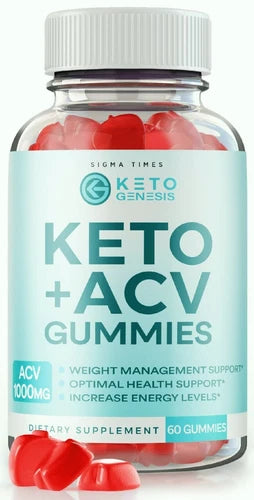 Keto Genesis Weight Loss Gummies for Energy and Burning Fat 60ct