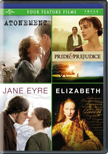 Atonement / Pride & Prejudice / Jane Eyre / Elizabeth DVD Saoirse Ronan