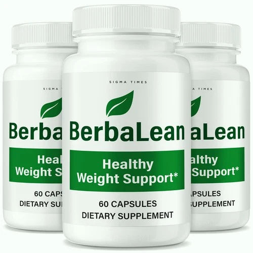 (3 Pack) BerbaLean Capsules - Berba Lean Pills for Advanced Weight Loss