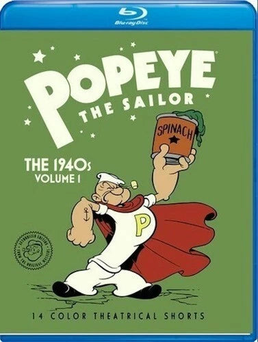 Popeye The Sailor The 1940s Volume 1 [Blu-ray] Blu-ray