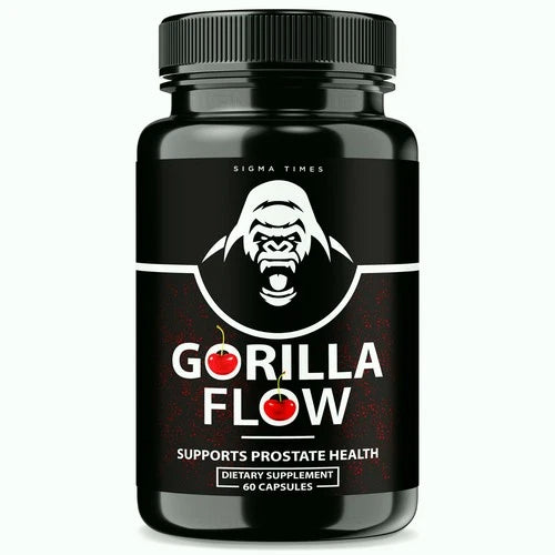 Gorilla Flow Men's Prostate Health Pills for Advanced Urinary Support 60ct