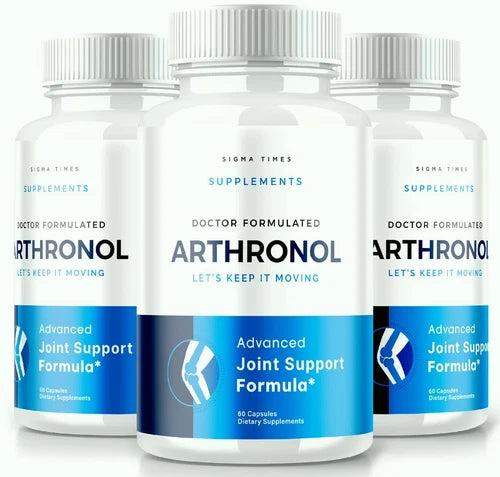 (3 Pack) Arthronol Joint Support Pills to Reduce Inflammation & Joint Aches