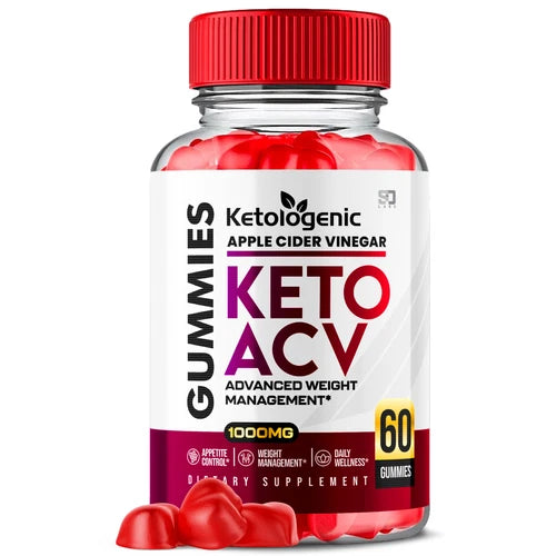 Ketologenic Keto ACV Gummies, Ketologenic ACV Gummies Weight Loss (60 Gummies)