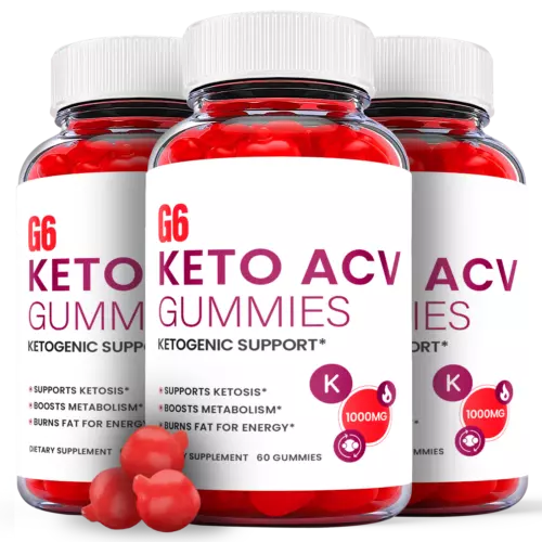 G6 Keto Gummies - G6 Keto ACV Gummys For Weight Loss ORIGINAL - 3 Pack
