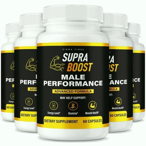 (5 Pack) Supra Boost Male - Supra Boost Men Enhancement Capsulas