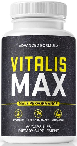 Vitalis Max Pills for Men to Boost Male Health, Performance, and Vitality 60ct