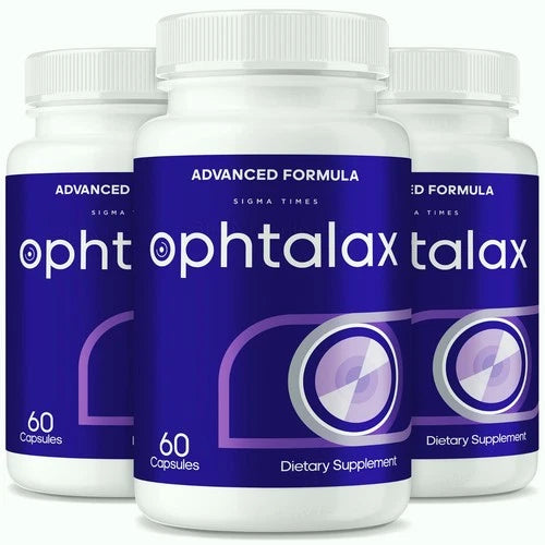 (3 Pack) Ophtalax Capsules – Advanced Eye Health Support for Healthy Vision