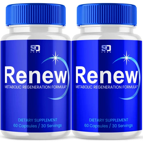 (2 Pack) Renew Pills, Renew Supplement for Weight Loss Support (120 Capsules)