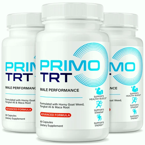 (3 Pack) Primo TRT Pills for Men, PrimoTRT ME for Male Health Support