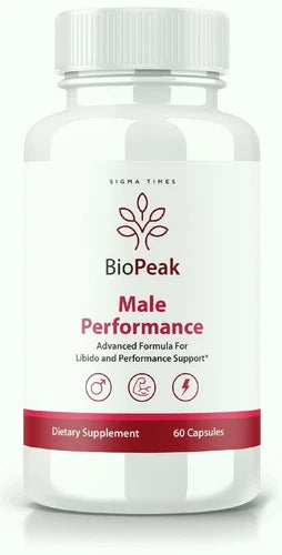 BioPeak Men Enhancement Capsules, BioPeak Pills Last longer BiggerD (1 Bottle)