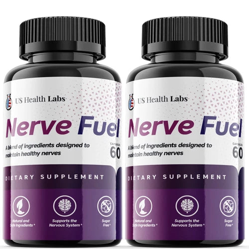 (2 Pack) Nerve Fuel Capsules for Nerve Health  Nerve Pain Support (120 Capsules)