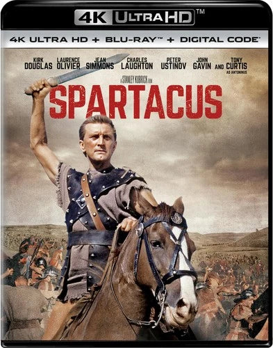 Spartacus 4K UHD Blu-ray Kirk Douglas NEW
