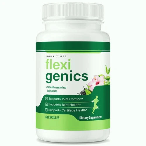 FlexiGenics Advanced Joint Pills to Relieve Joint Stiffness and Pain 60ct