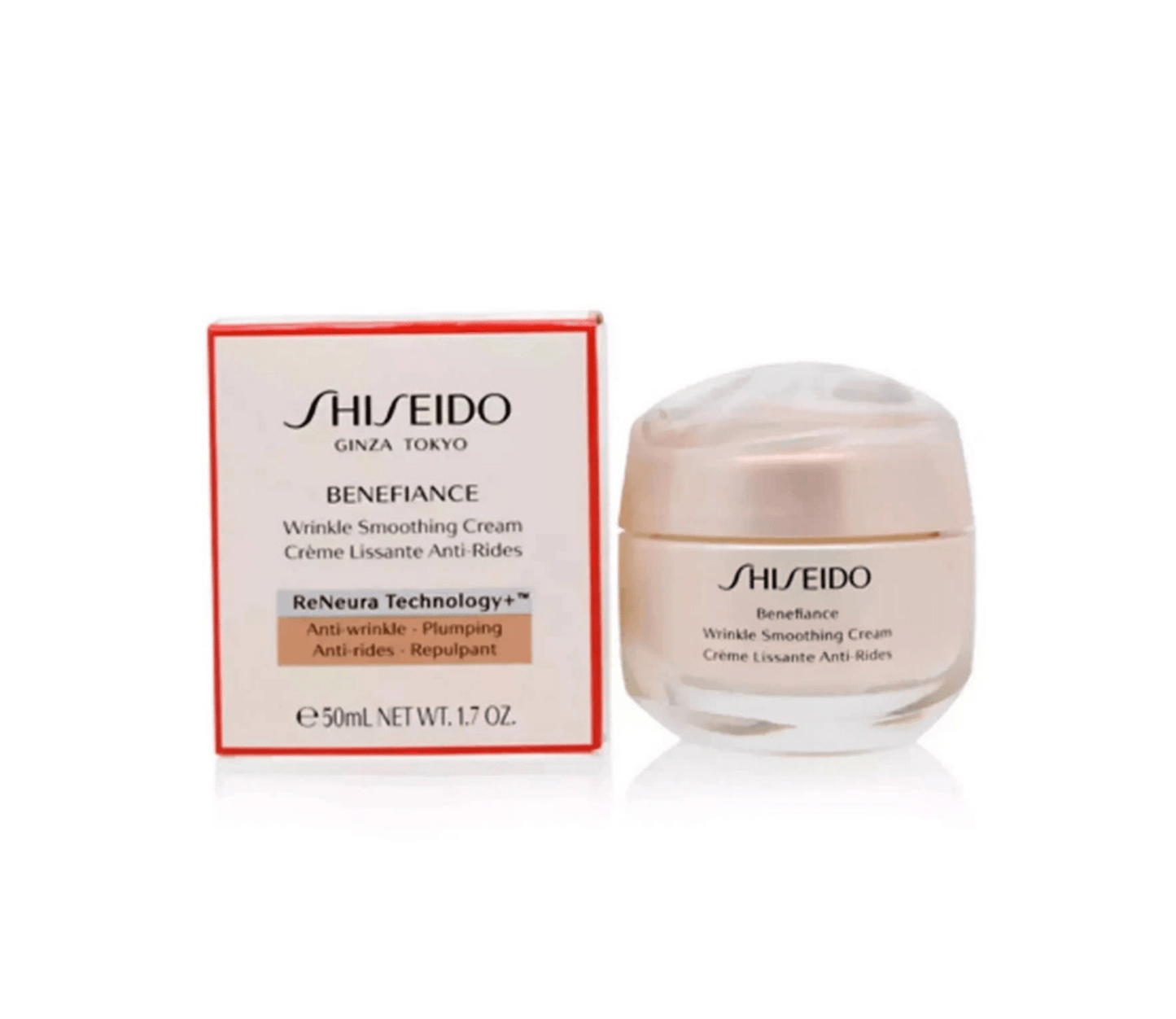 SHISEIDO Benefiance Wrinkle Smoothing Cream 50ml 1.7 oz - Wholesale Rabbits